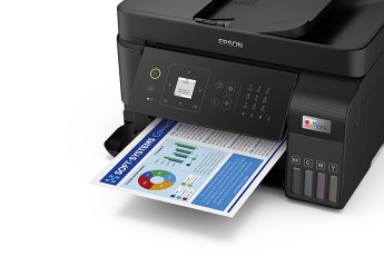 impresoras y scanners - Impresora multifuncional Wi-Fi 4 en 1 de Epson EcoTank L5590 1