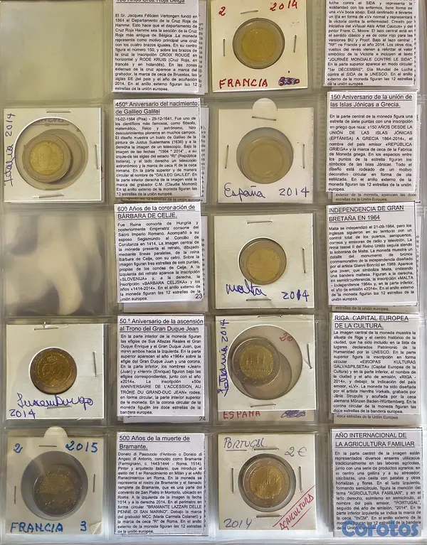 hobby y coleccion - Monedas Conmemorativas 2 Euros 5