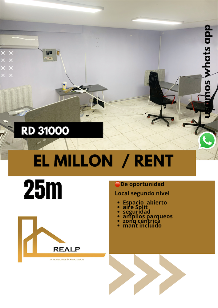 oficinas y locales comerciales - Local en Segudno nivel millon 0
