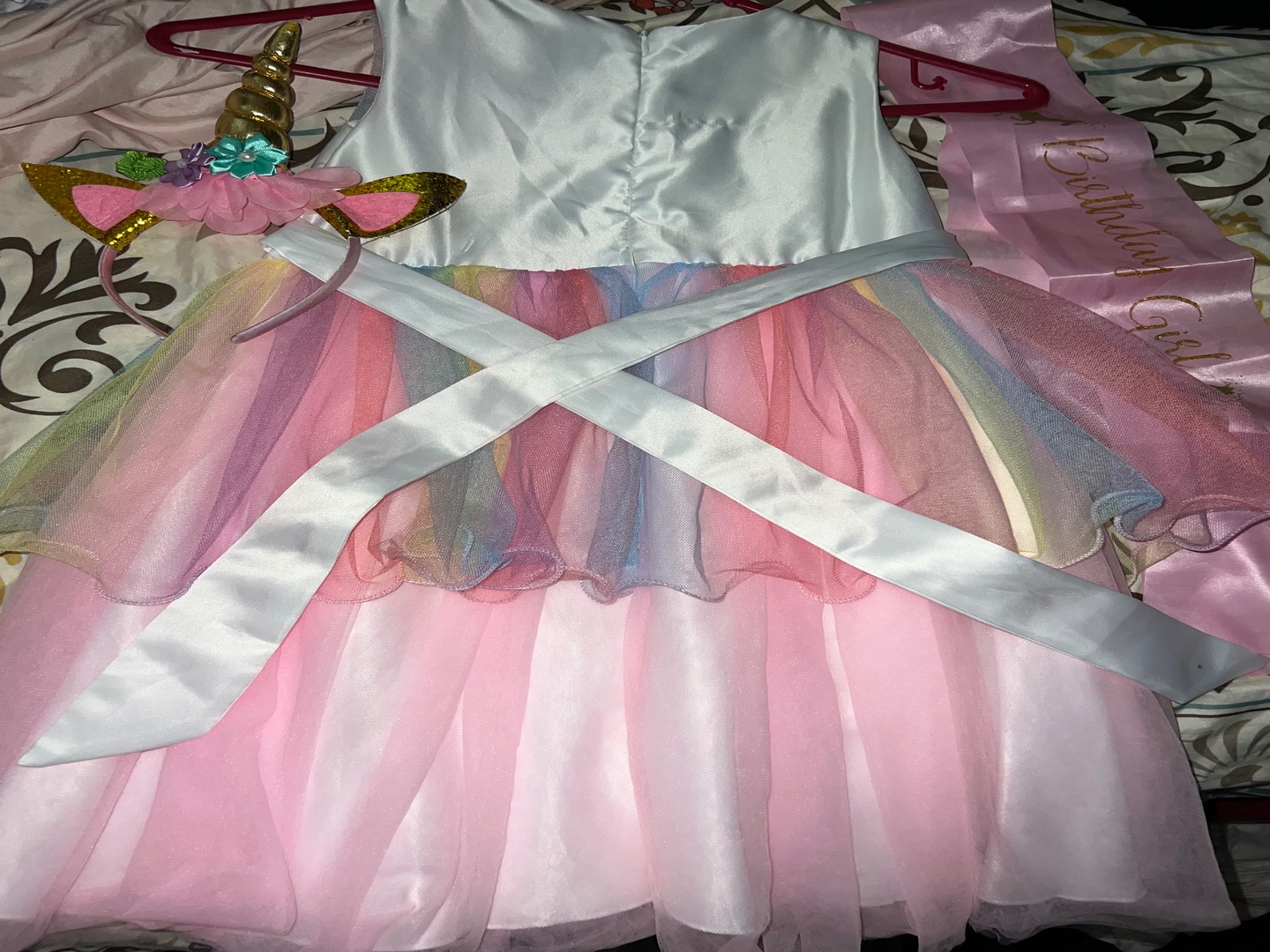 ropa y zapatos - Vestido de unicornio para niñas de 4 a 5