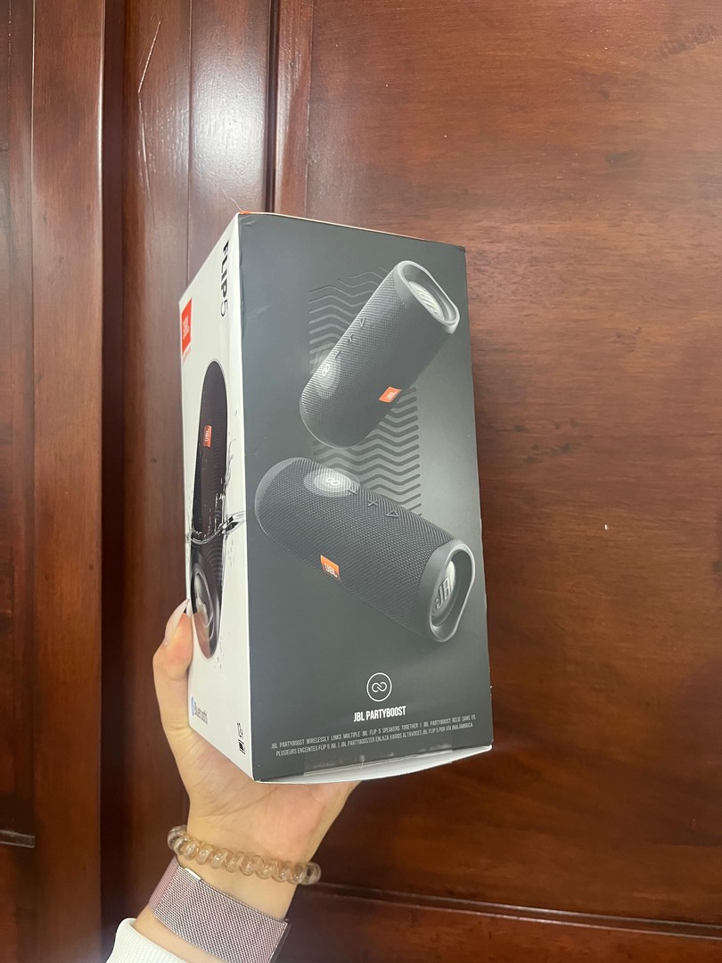 camaras y audio - BOCINA JBL FLIP 5 NEGRA NUEVA-SELLADA  2