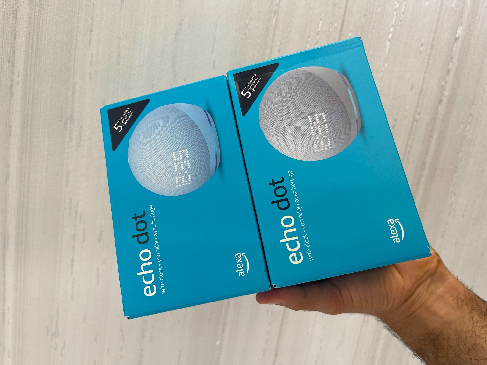 otros electronicos - Amazon Alexa Echo Dot 5 con reloj Digital Última generación 