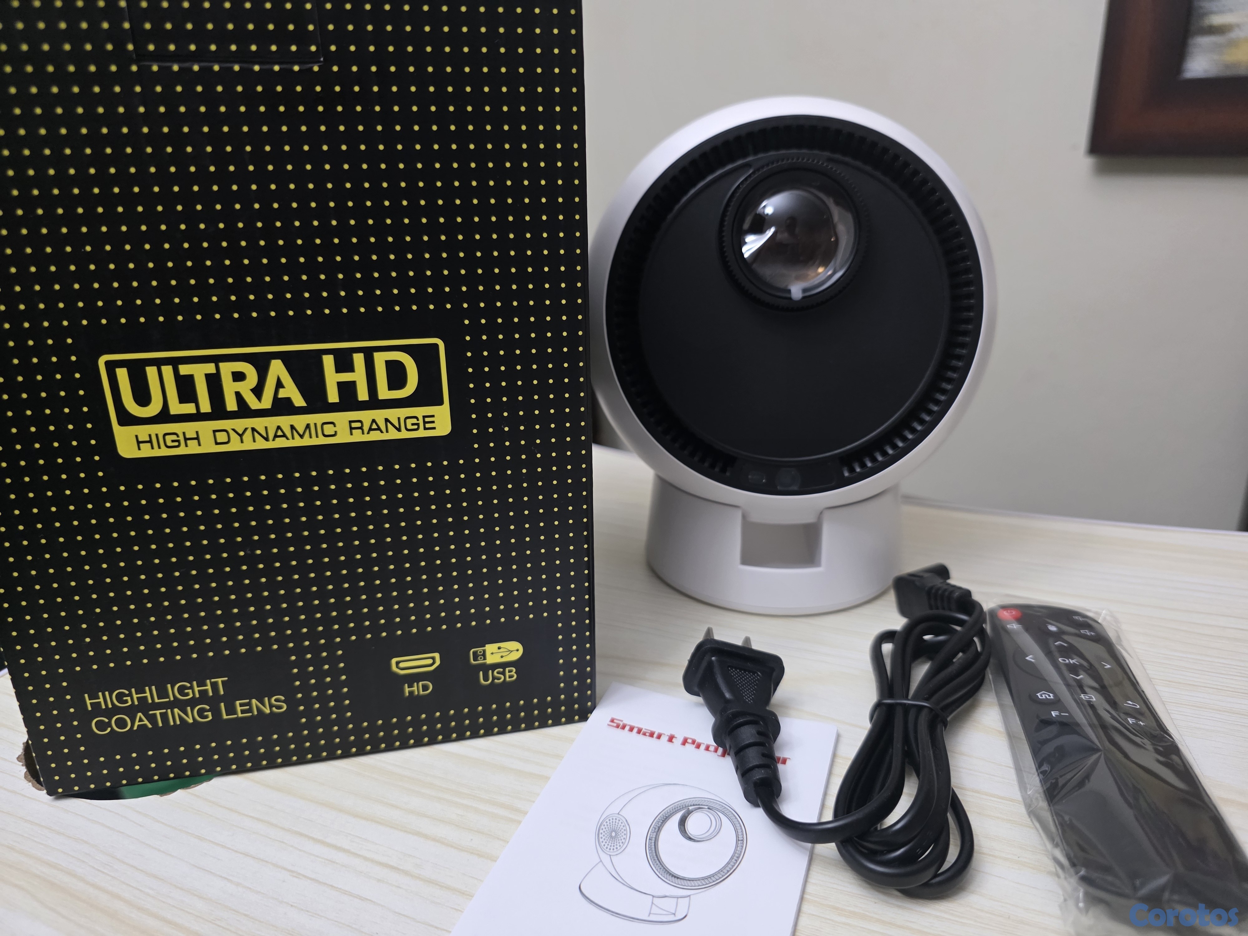 tv - 🌟 Proyector Inteligente Android 11 🎥✨  Cine Portátil 4K con WiFi & Bluetooth 8