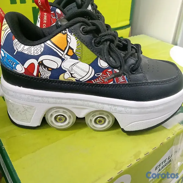 bicicletas y accesorios - Tennis con ruedas tipo patines 5