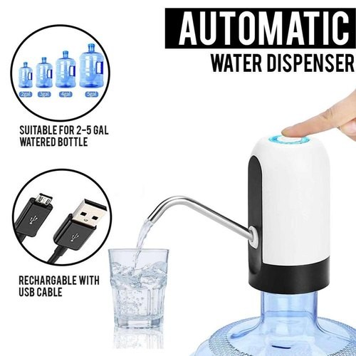accesorios para electronica - Dispensador de agua recargable, extrae agua del botellon de manera automatica 4