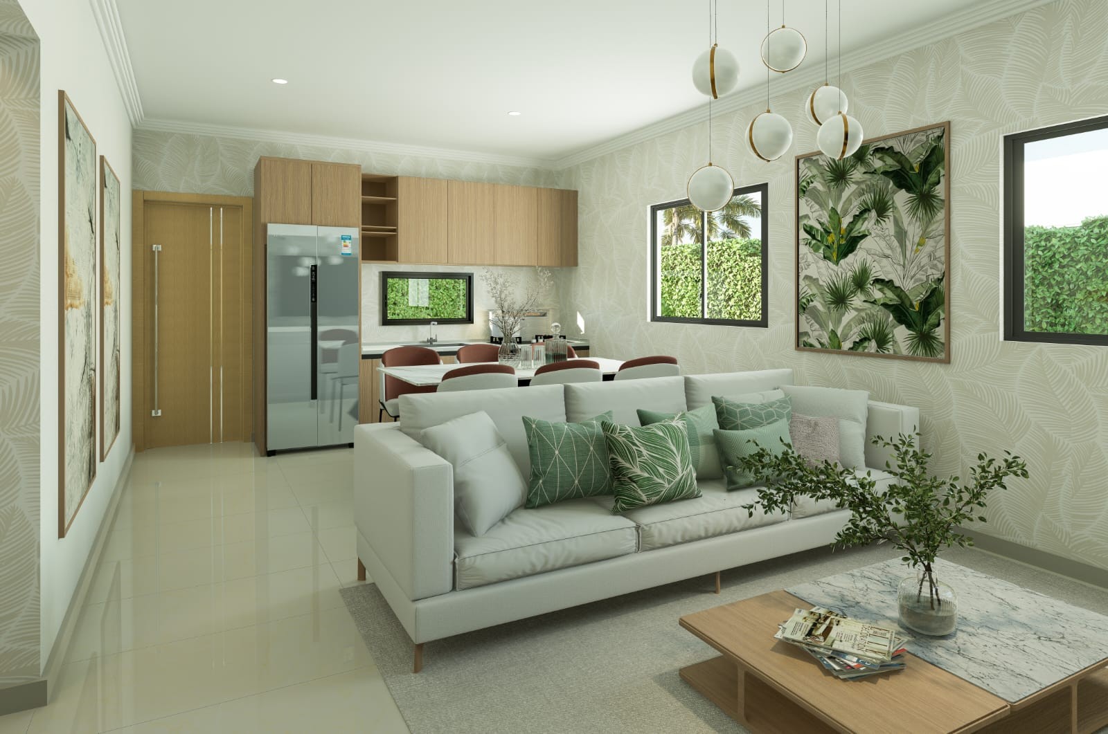 casas - Venta de Villas de 1 y 2 habitación en Alta Vista Punta Cana desde 55,000 USD 7