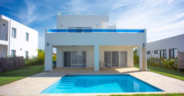 casas vacacionales y villas - Villa excelente para vivir o invertir en residencial privado con playa 5