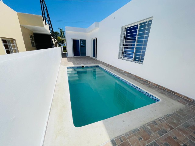 casas - Casa nueva moderna con piscina a 3 minutos de la playa 1