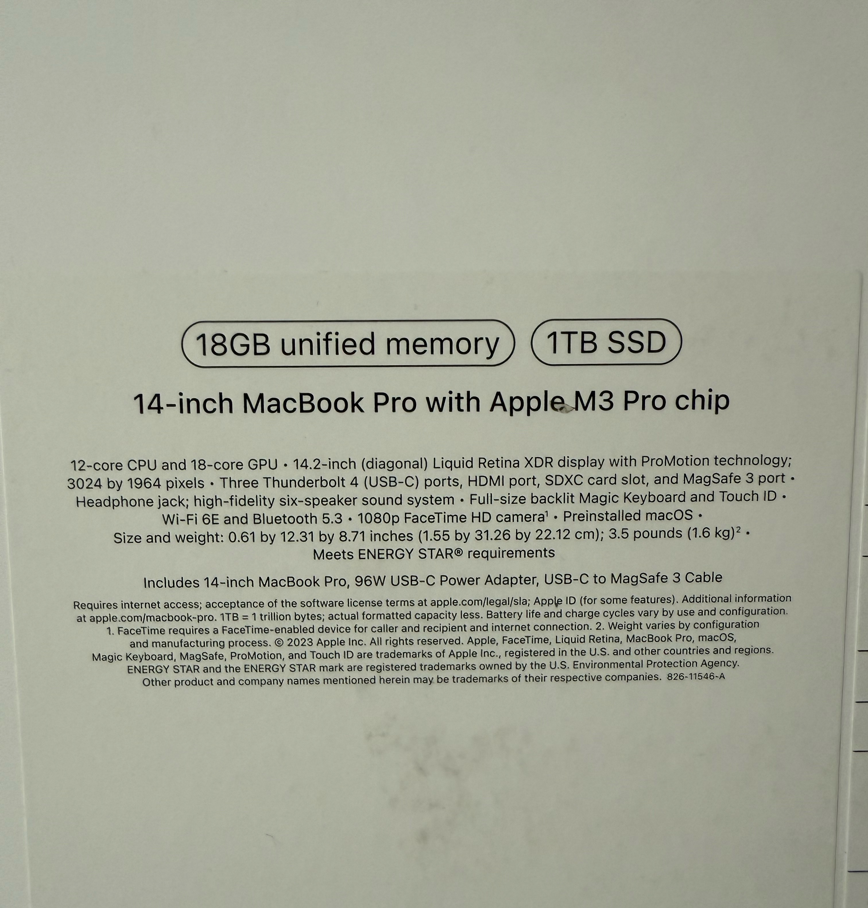 computadoras y laptops - MACBOOK PRO M4 PRO 14" 1TB SSD 24GB RAM SELLADA OFERTA‼️ 2
