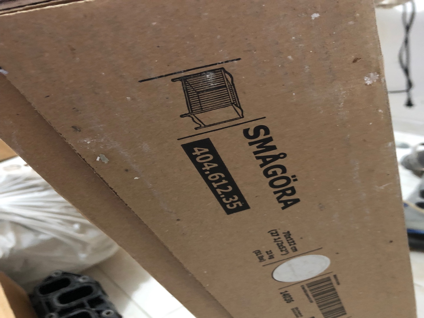 muebles - Vendo cuna y colchón nuevo en su caja de Ikea valorado en 23mil 2