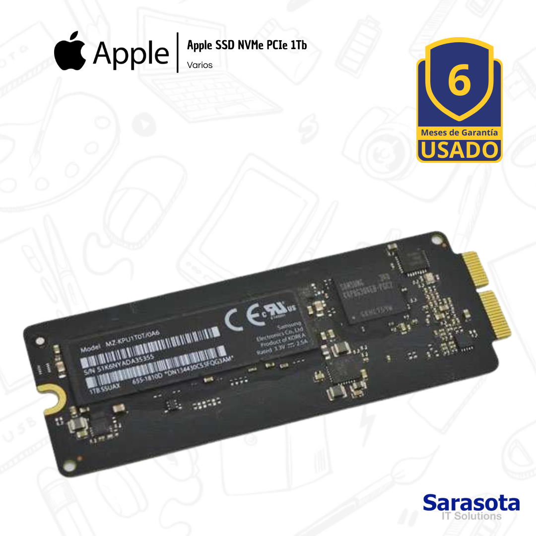 accesorios para electronica - Apple SSD NVMe PCIe 1Tb 0