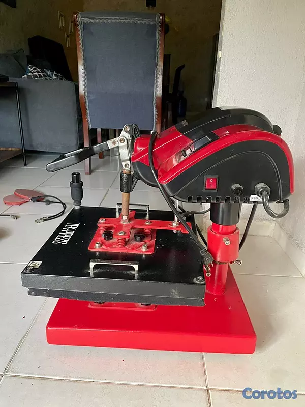 impresoras y scanners - Prensa Térmica MAX-600 6 en 1 Semi Nueva con Todos 2