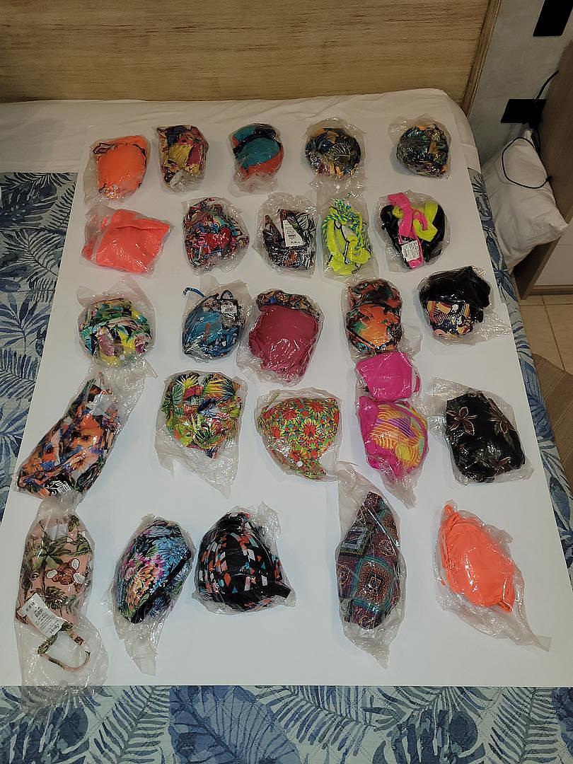 ropa para mujer - Vendo paquete de106 piezas de ropa femenina,  importadas desde Brasil. 