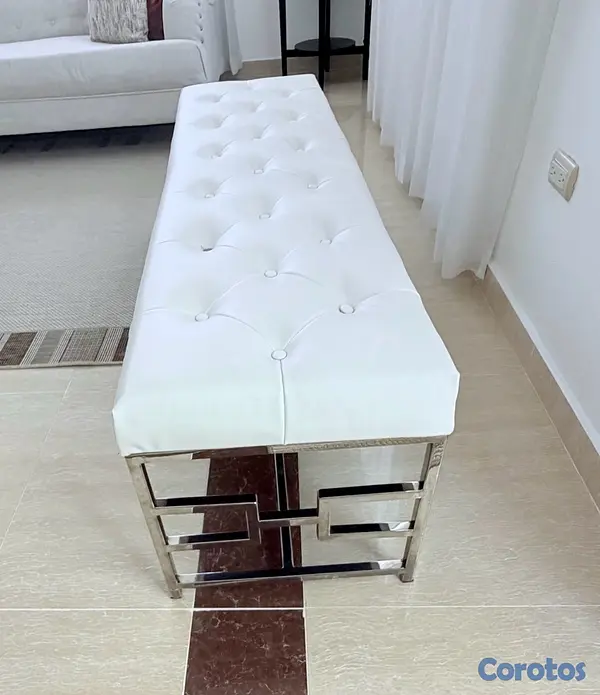 muebles y colchones - DIVÁN ACERO INOXIDABLE  2