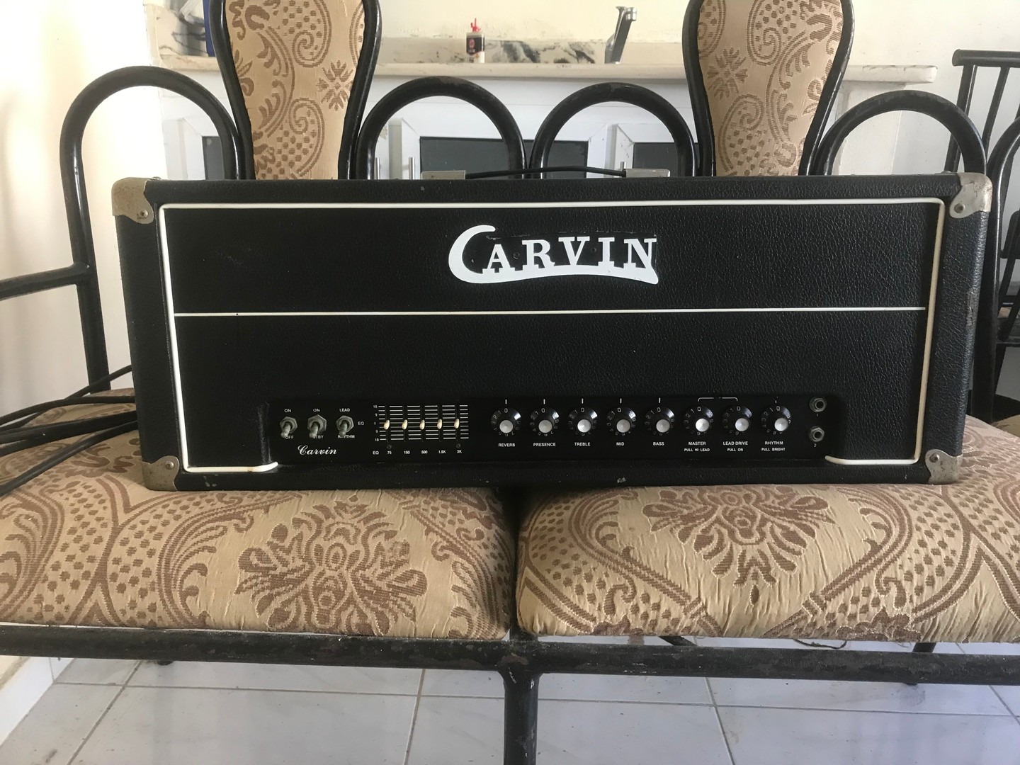instrumentos musicales - Amplificador: Carvin x100b 