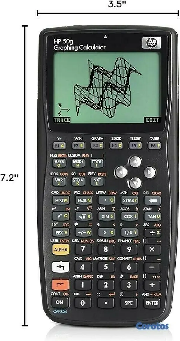 articulos de oficina - Calculadora Gráfica HP 50g 5