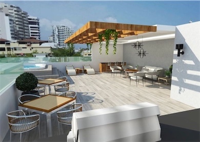 apartamentos - Venta de apartamento en los cacicazgos distrito nacional 5