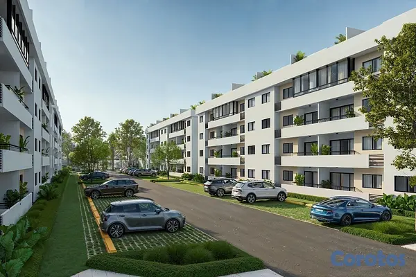 apartamentos - Res.Altos del Este, mayo 2028 apto tipo C,4to piso 5