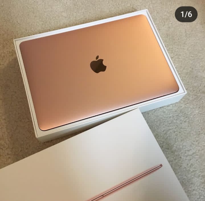 computadoras y laptops - Laptop Apple MacBook Air 2020, 13.3" M1, 8GB RAM, 256GB SSD, Rose Gold, Nueva 2