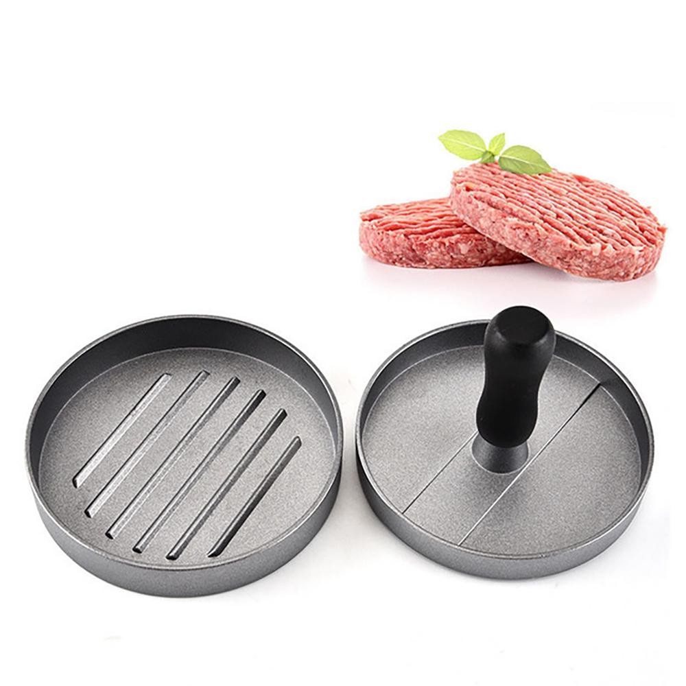 cocina - Molde para hacer carnes de Hamburguesa Burguer press chimi antiadherente 5" 4