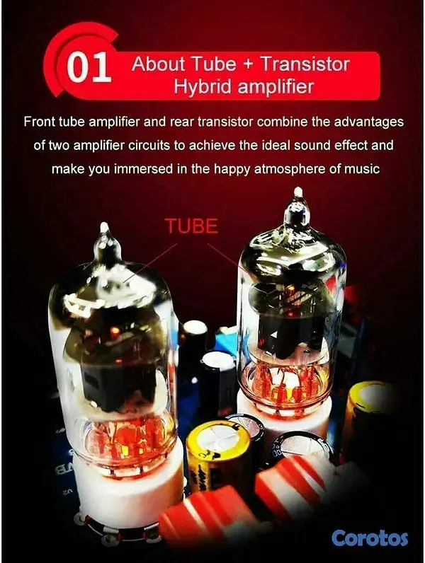 camaras y audio - Xduoo MT-602 Amplificador de tubos doble 6J1 Clase 2