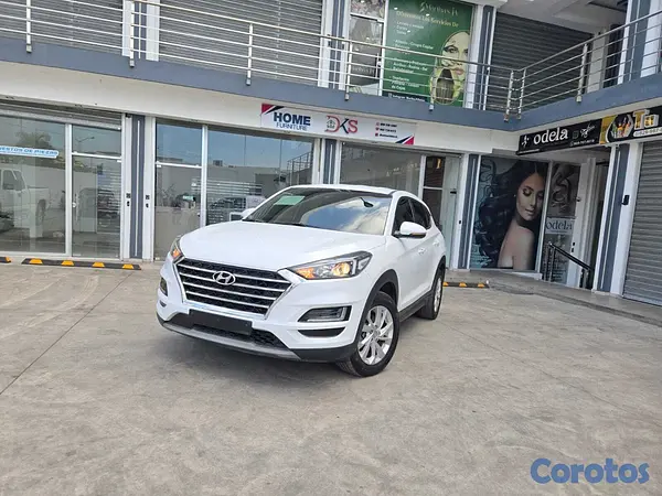 jeepetas y camionetas - HYUNDAI TUCSON 2020 BLANCO DIESEL 3
