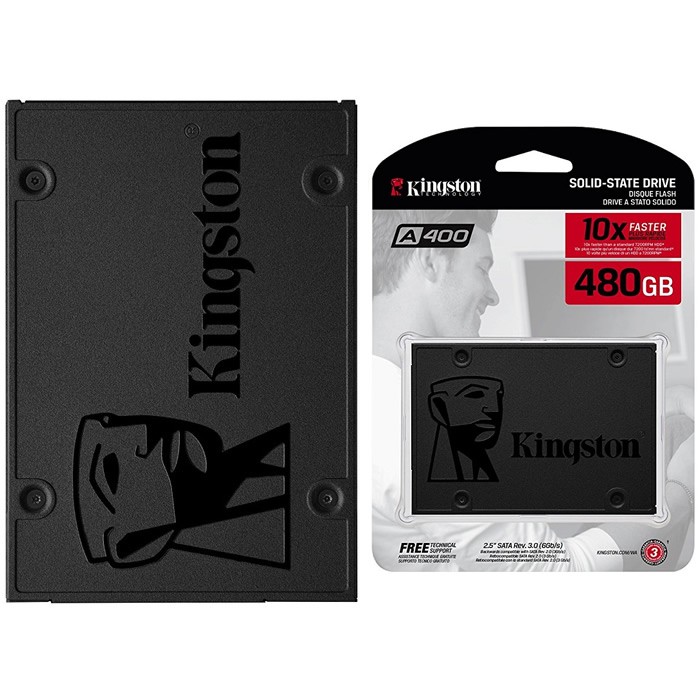 accesorios para electronica - Disco solido 480gb Kingston A400  0