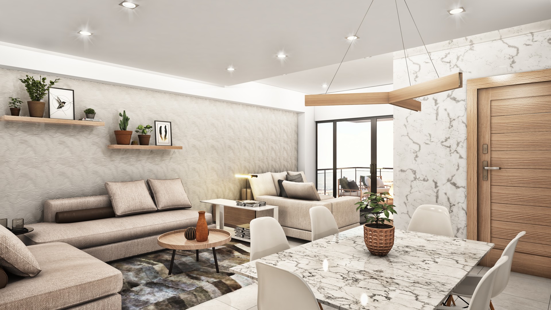 apartamentos - PROYECTO DE APARTAMENTO EN SERRALLES, DN.  4