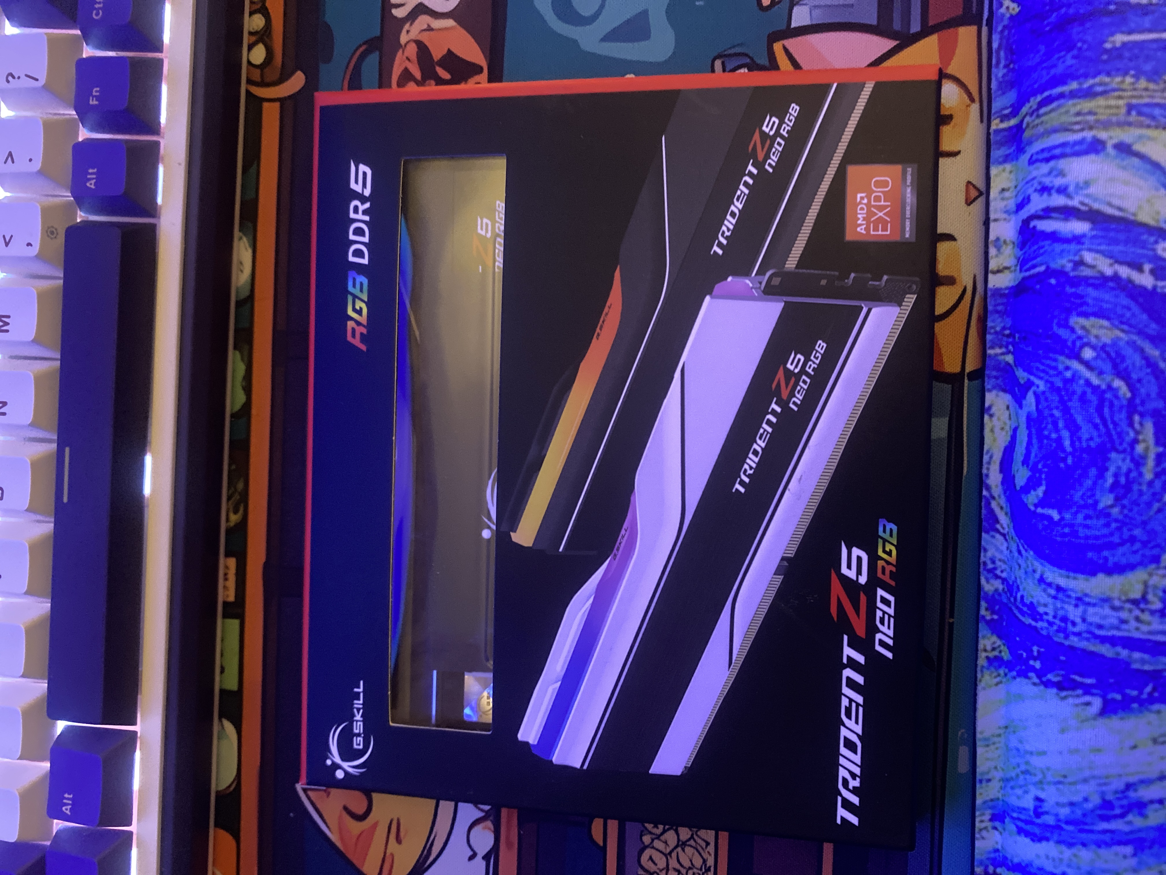computadoras y laptops - Memoria RAM DDR5 32GB Trident Z5 Neo RGB