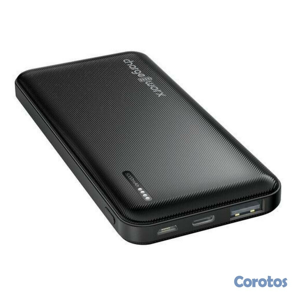 computadoras y laptops - CARGADOR MOVIL (POWER BANK)  5000MAH+ FLASHLIGHT, CHARGEWORX, BATERIA RECARGABLE 2