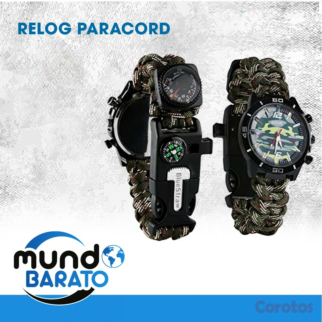 joyas, relojes y accesorios - Reloj de Paracord, con Herramientas de supervivencia pulsa brazalete pulsera 1