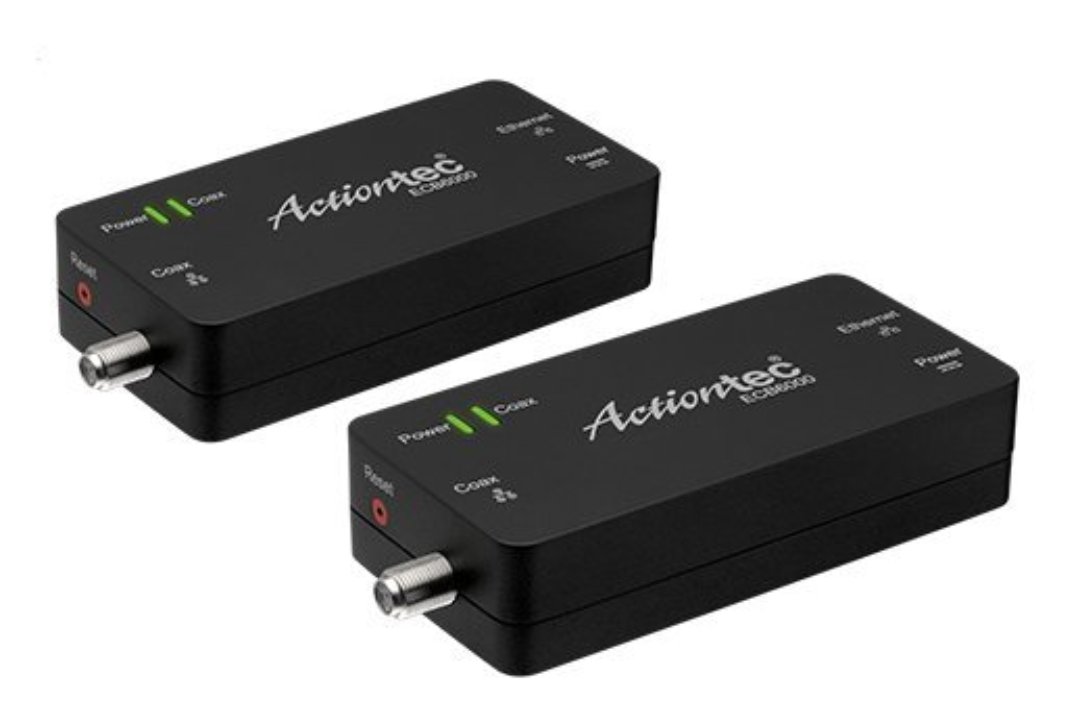 accesorios para electronica - Actiontec Convertidor Coax a Ethernet, 2 Pack (ECB6000K02) 0