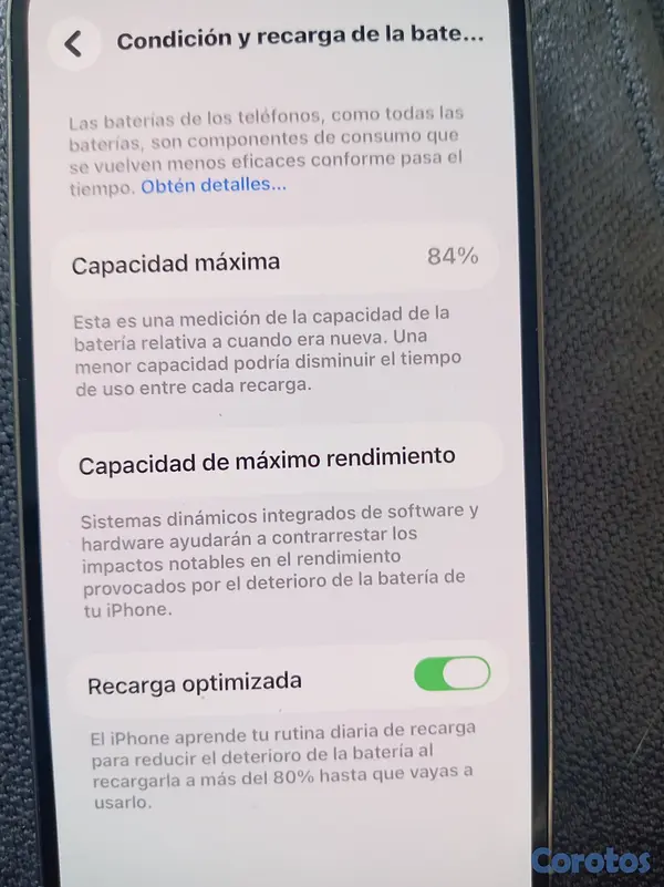celulares y tabletas - Iphone 14 pro 256 GB desbloqueado blanco  4