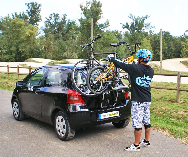 bicicletas y accesorios - RACKS – PORTABICICLETAS para el BAUL o COMPUERTA TRASERA 7