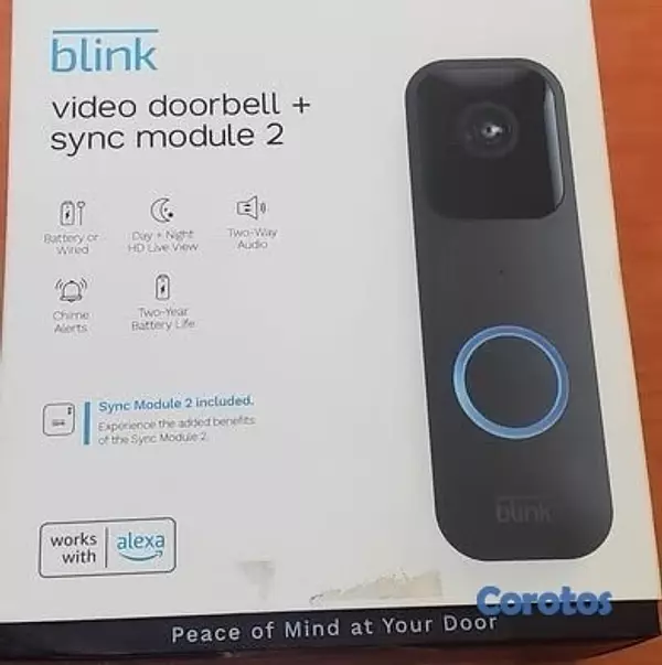 otros electronicos - Blink Timbre + Módulo Sync 2 Doorbell Blink 2