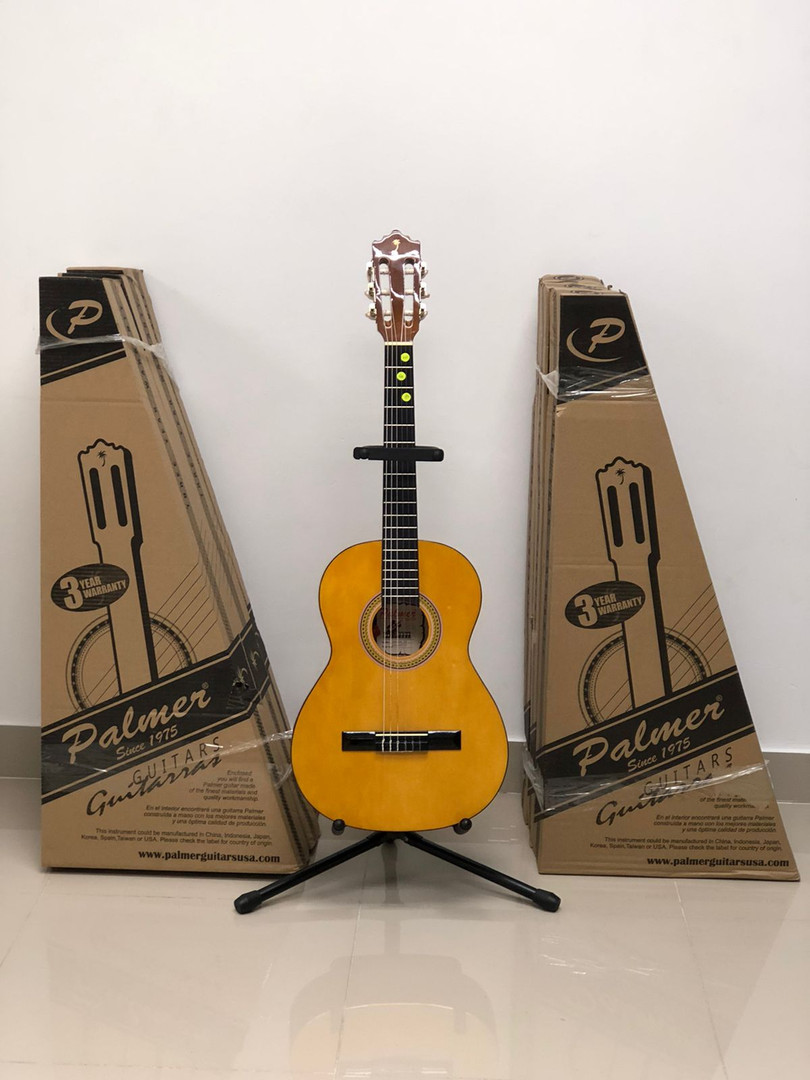 instrumentos musicales - Guitarra Nueva de Gran Marca Palmer/ Para Niños y Adultos 3/4 y 4/4 Somos Tienda