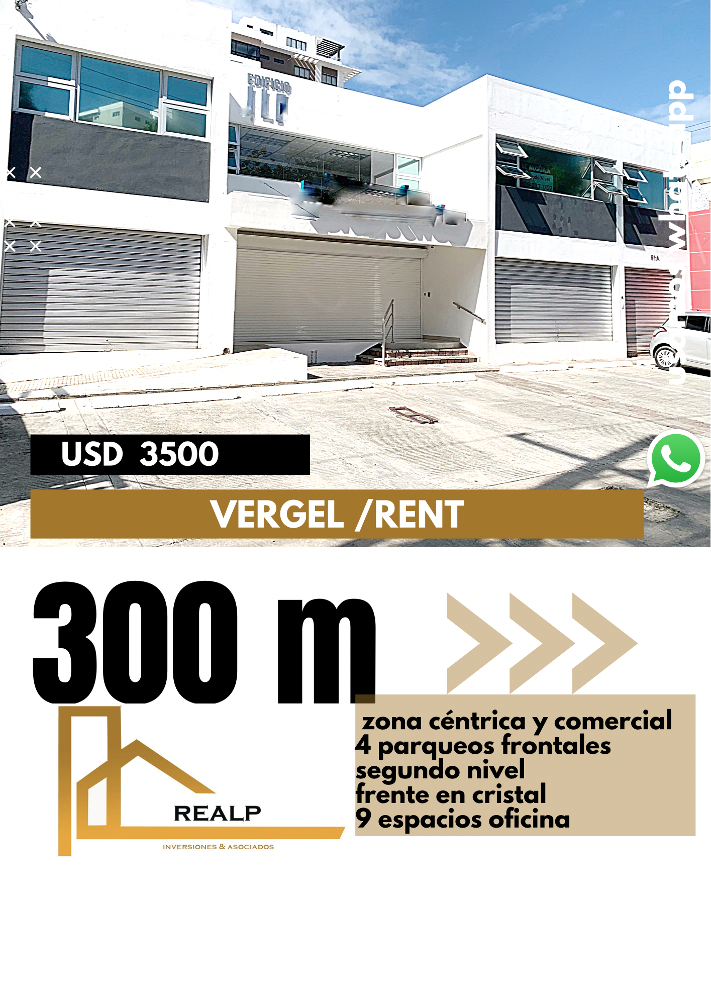 oficinas y locales comerciales - Local céntrico de 300 metros