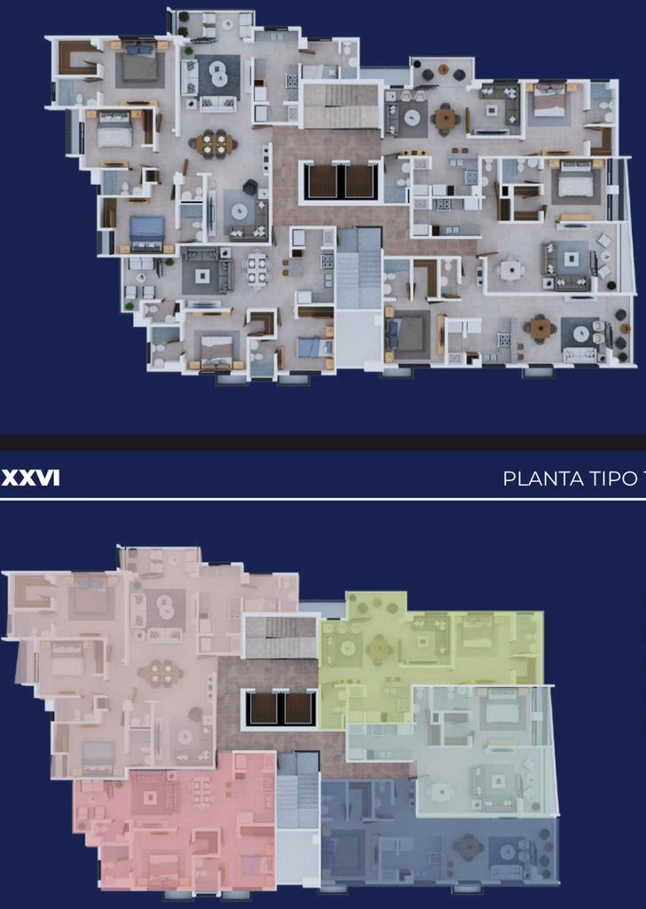 apartamentos - Extraordinaria y vanguardista torre de apartamentos de  una habitación 7