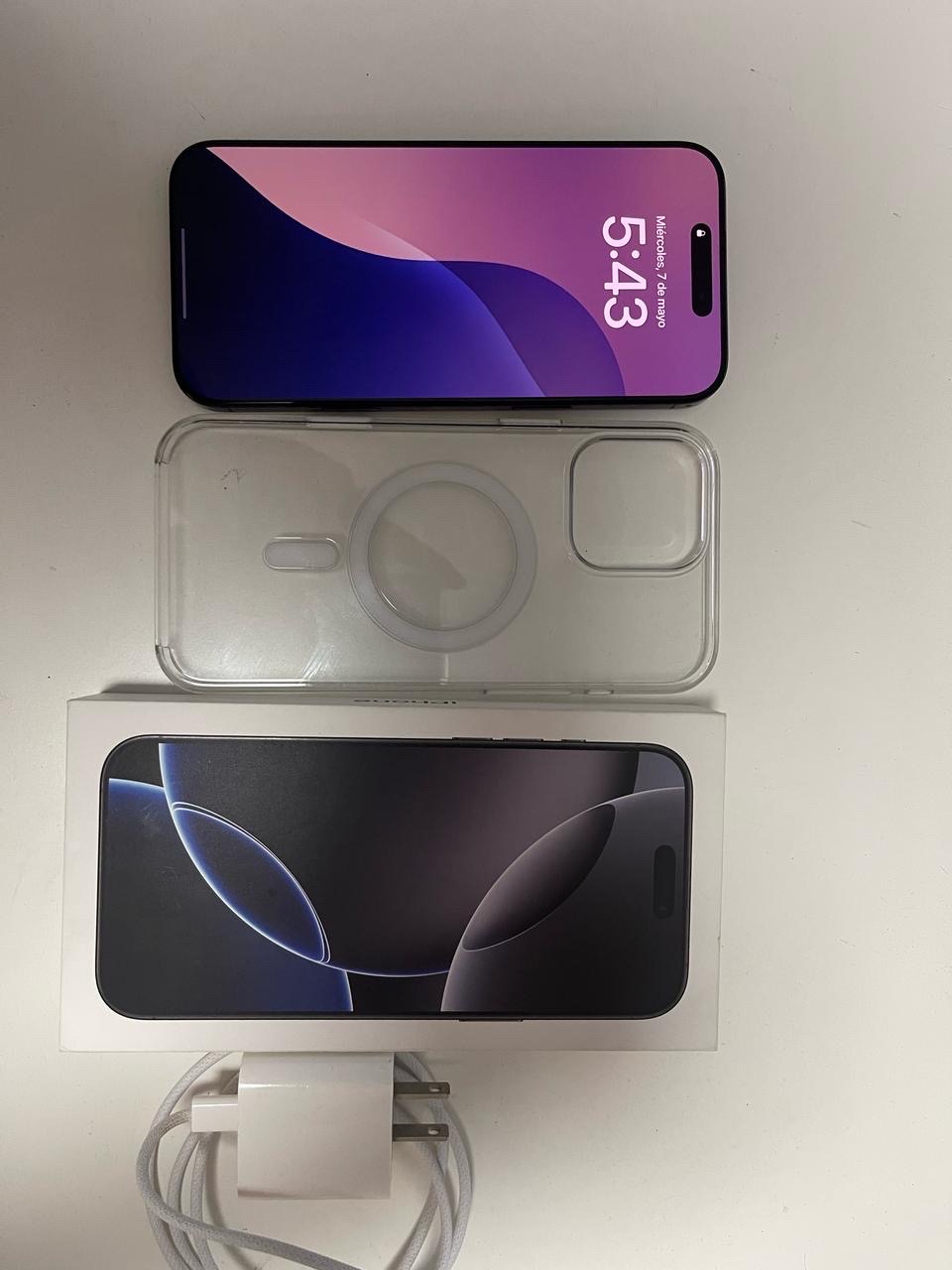 celulares y tabletas - iPhone 16 pro Max 256 negro  3