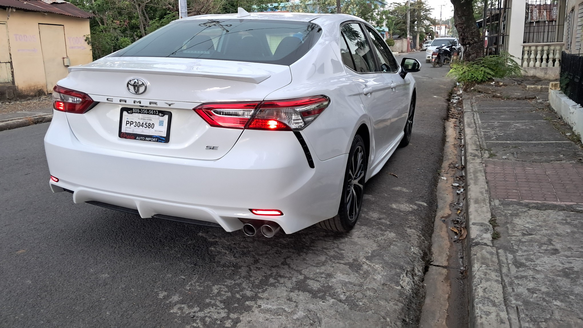 carros - Toyota camry SE Americano 2020, cámara de reversa, sensor de carretera, aros. 3
