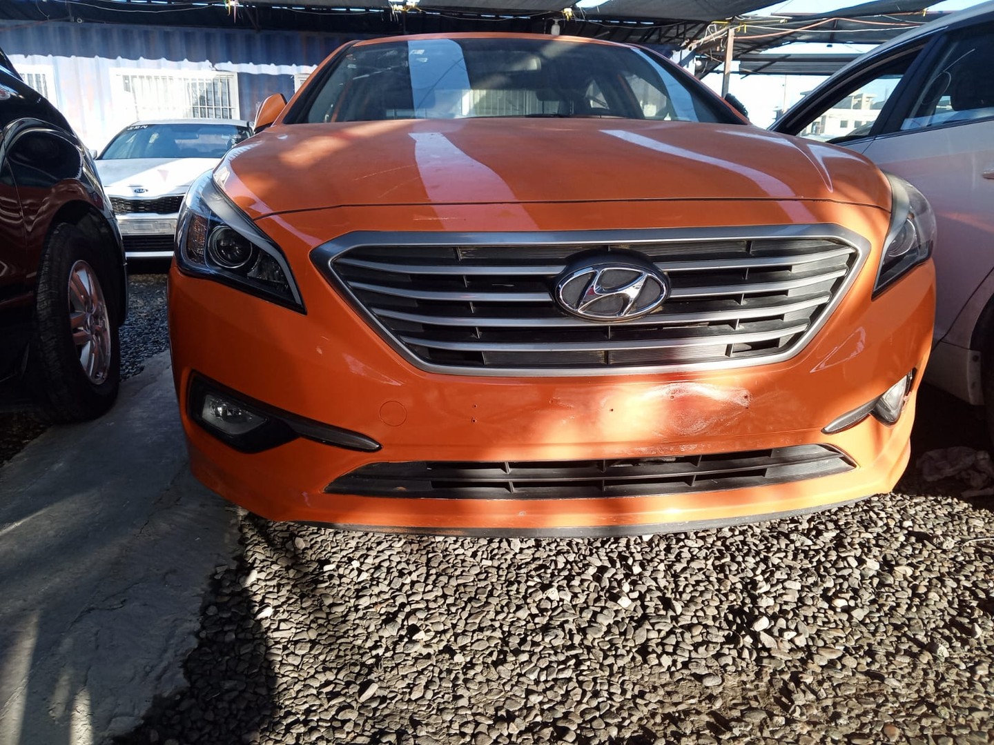 carros - HYUNDAI SONATA LF 2017  NARANJA