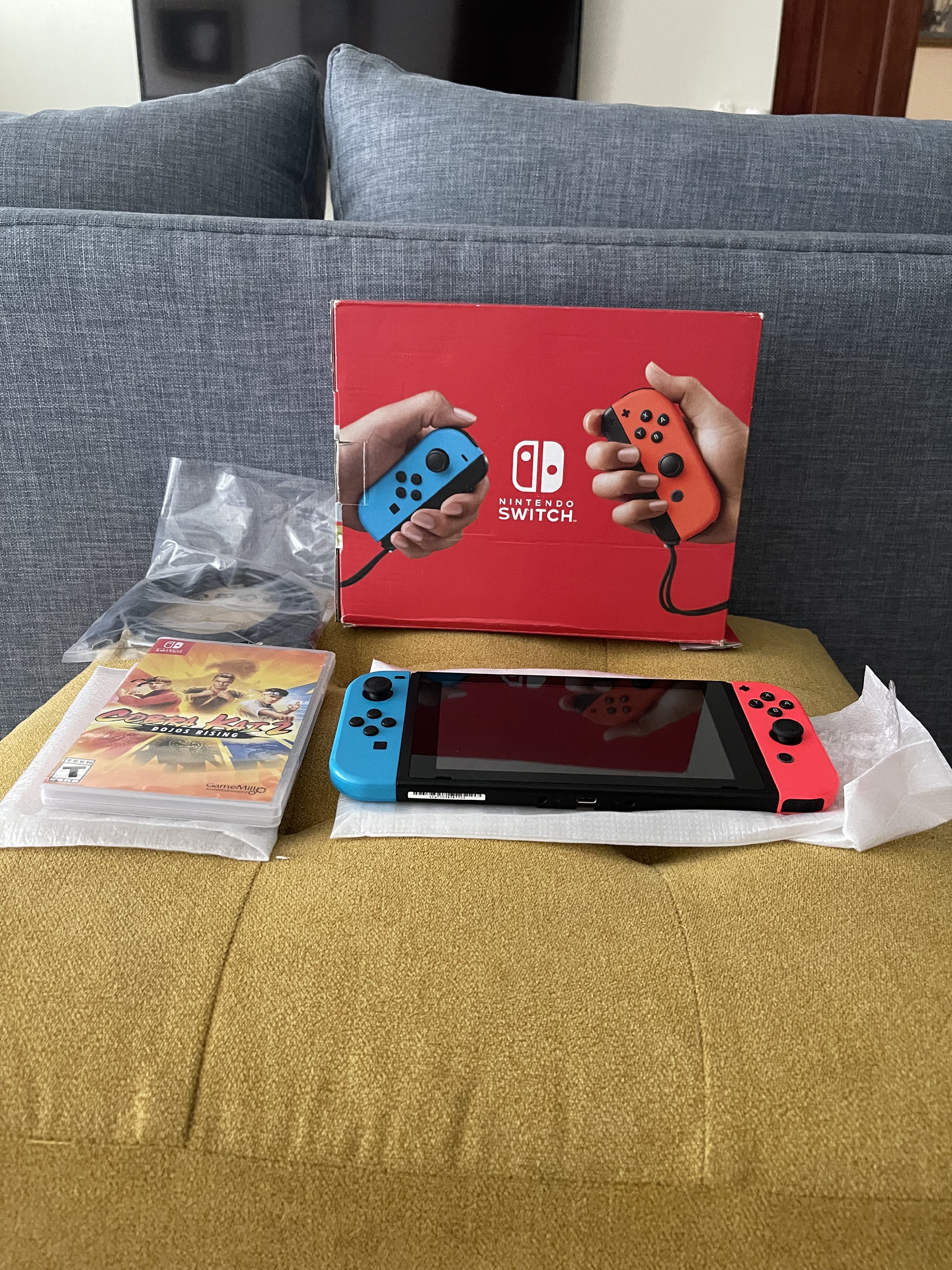consolas y videojuegos - ventas Nintendo switch nuevo con un juego  8