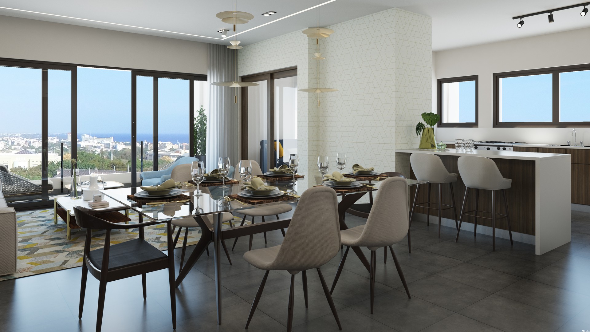 apartamentos - Apartamentos en Torre de Lujo (Mistral),  La Julia, Distrito Nacional  6