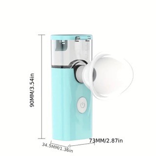 salud y belleza - Nano Mini USB de carga para el cuidado de los ojos pulverizador facial limpiador 2