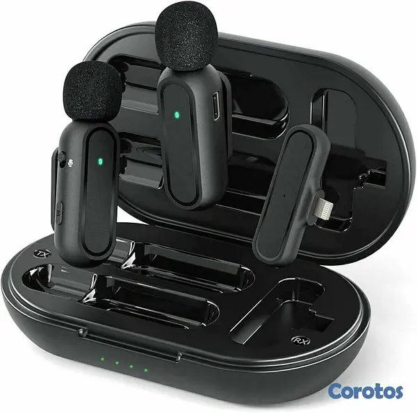 camaras y audio - Micrófono Inalámbrico Lavalier HCZ para iPhone – S 2
