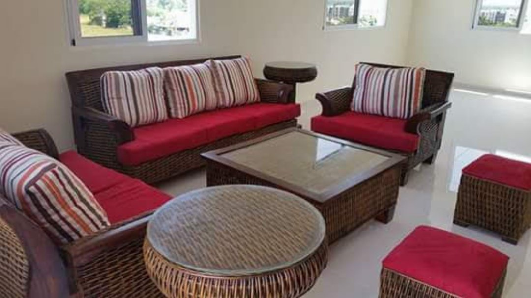 muebles y colchones - Muebles juego completo en mimbre ratan