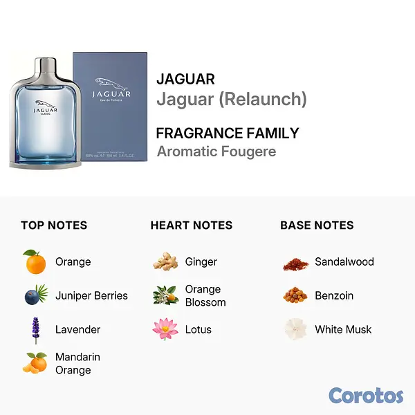 salud y belleza - PERFUMES JAGUAR CLASSIC 1