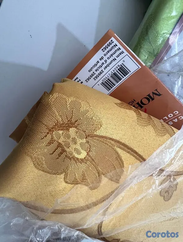 decoración y accesorios - Set de Cortinas en tela, nuevas  5