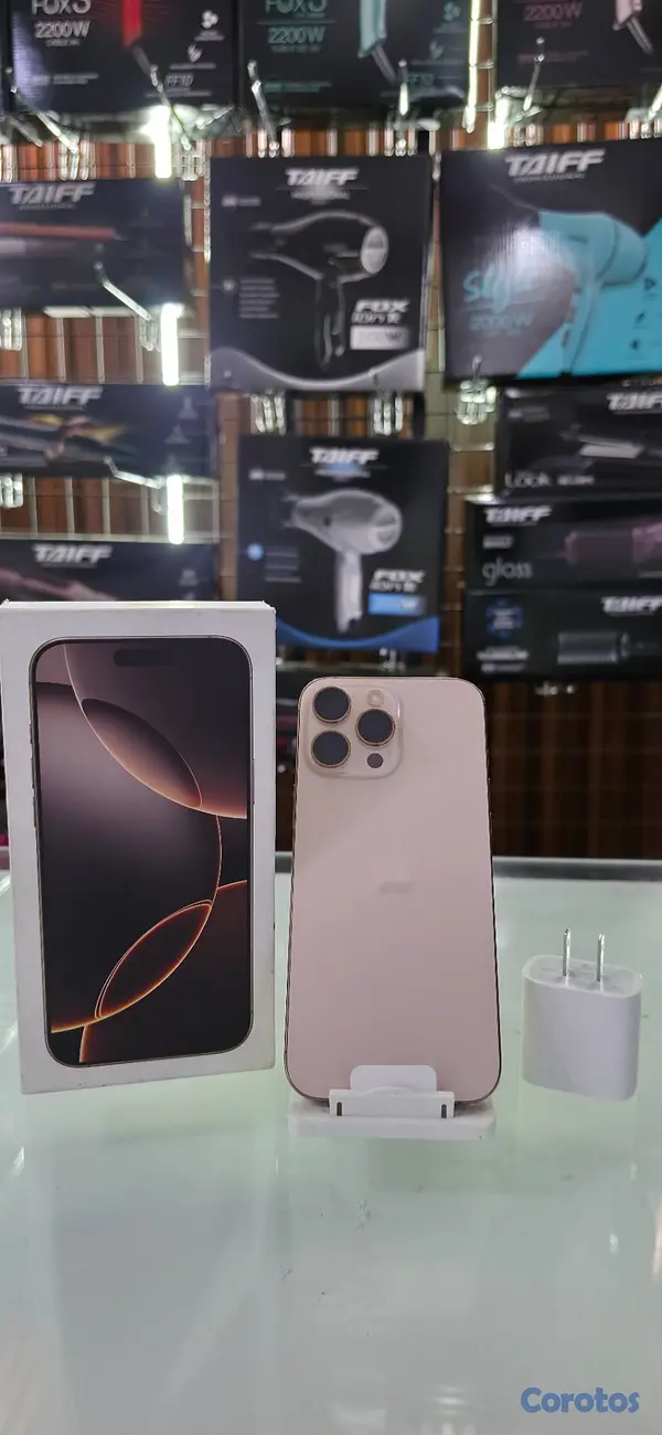 celulares y tabletas - iPhone 16 Pro Max 256GB Desert Desbloqueado Clean 2