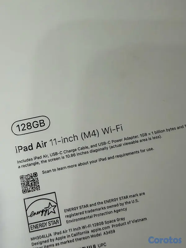 computadoras y laptops - IPAD AIR M4 11" 128GB WIFI SELLADA OFERTA 2